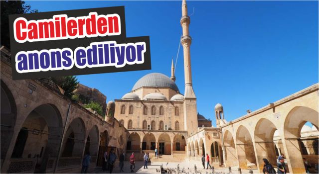 Camilerden Urfalılara uyarı!