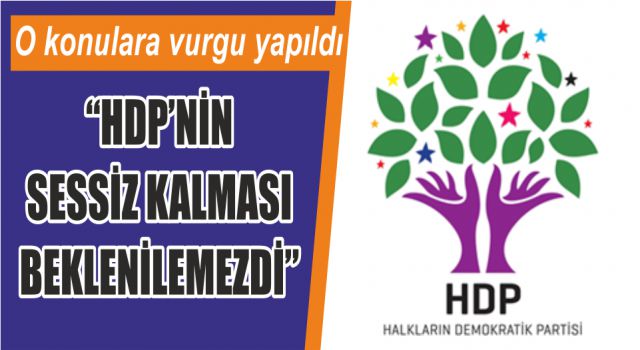 HDP Urfa Örgütünden flaş açıklama...