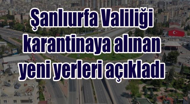 Urfa'da vaka sayısında ürküten yükseliş!