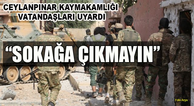 Ceylanpınar'ın karşısında ortalık karıştı