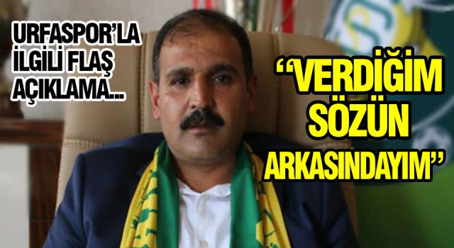 Emin Yetim'den Urfaspor için kral hareket!