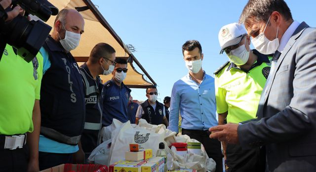 Ura'da trafik tedbirleri denetlendi