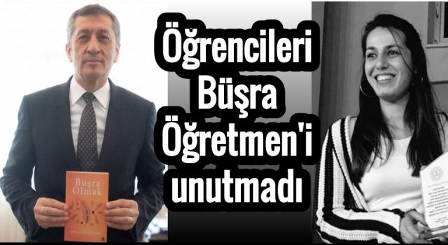 Büşra Öğretmen için kitap yazıldı