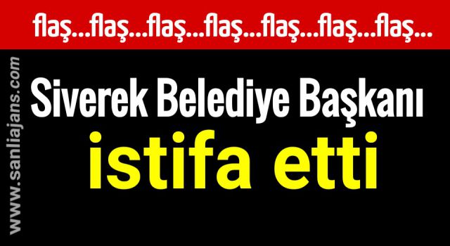 Silahların konuştuğu Siverek Belediyesi'nde şok istifa