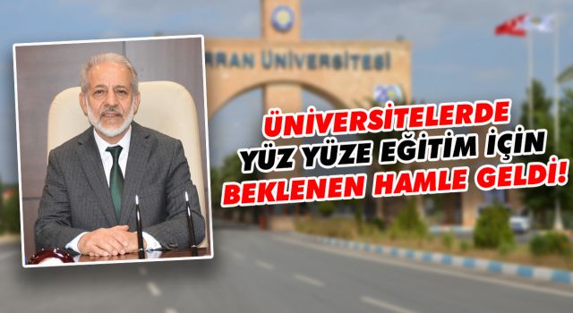 Rektör Çelik açıkladı: YÖK, Sağlık Bakanlığı’ndan acil görüş istedi