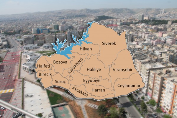 Şanlıurfa'da nüfusu en fazla olan ilçe yine Haliliye