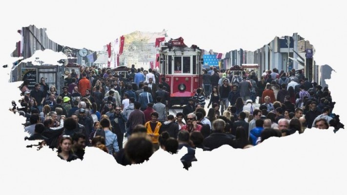 Türkiye'nin nüfusu 83 milyon 614 bin 362 kişi oldu