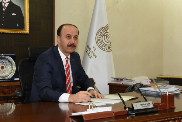 Vali Erin’den başsağlığı mesajı