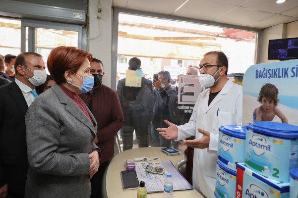 Akşener, Şanlıurfa’da 'Askıda Mama' kampanyası başlattı