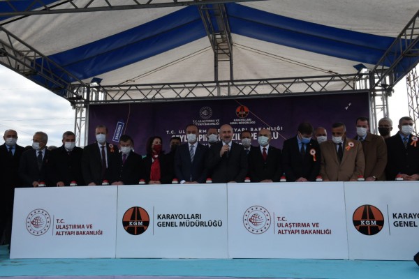Ceylanpınar-Kızıltepe bağlantı yolunun temeli atıldı (EK)