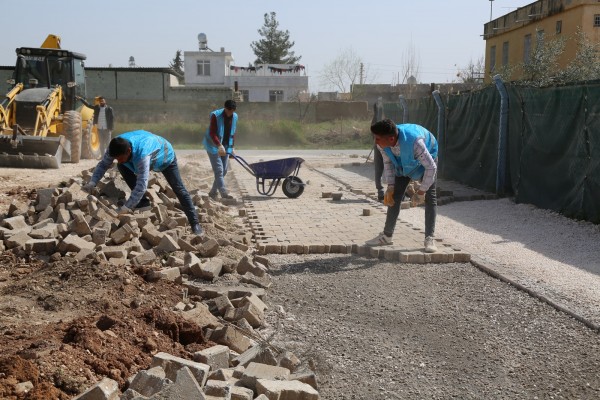 Haliliye Belediyesi, 7 mahallede yeni yollar yapıyor