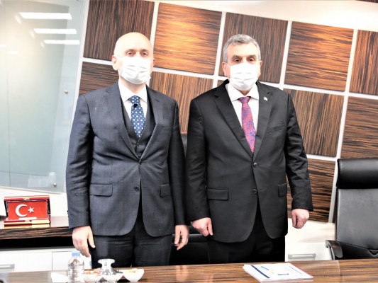 Karaismailoğlu Beyazgül'ü ziyaret etti