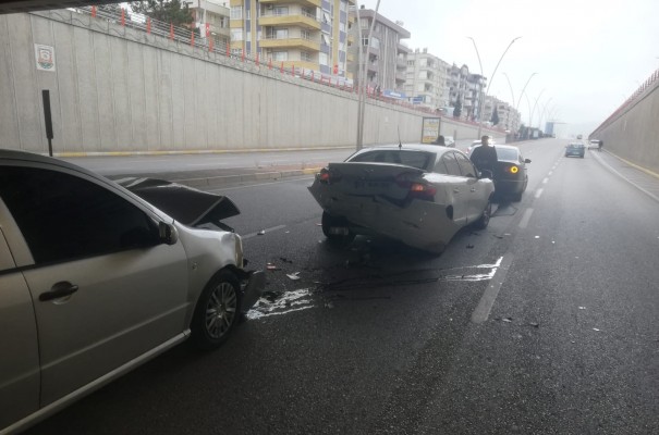 Şanlıurfa'da zincirleme trafik kazası!