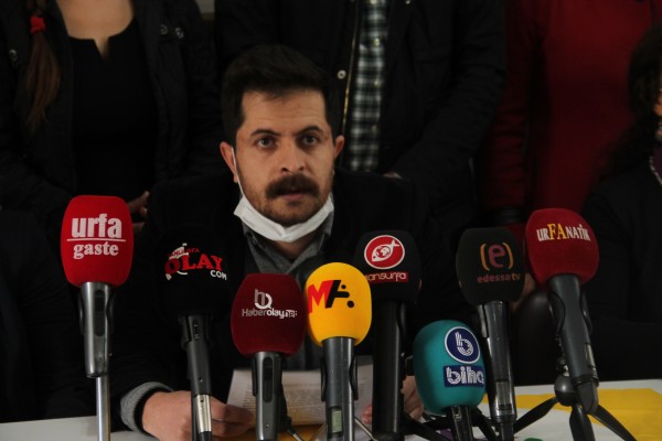 Urfa HDP İl Teşkilatı tepki gösterdi