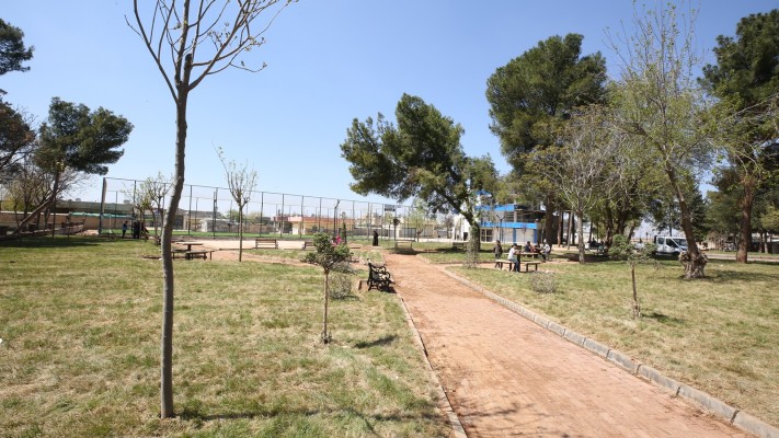 Eyyübiye’de kırsal sosyal donatı alanlarına kavuşuyor