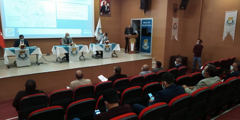 Haliliye Meclisinde imar raporları görüşüldü