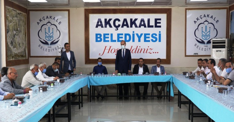 Akçakale Meclisi'nde gündem Filistin oldu