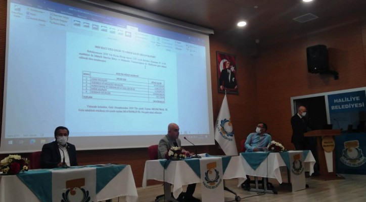 Haliliye Meclisi’nde 2020 hesap cetveli görüşüldü