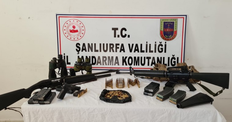 Şanlıurfa’da silah kaçakçılarına eş zamanlı operasyon