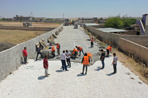 Akçakale’de bir mahalle daha beklediği hizmete kavuştu