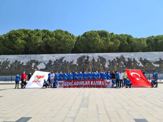 TEM polisleri ve Urfalı öğrencilerle gezi