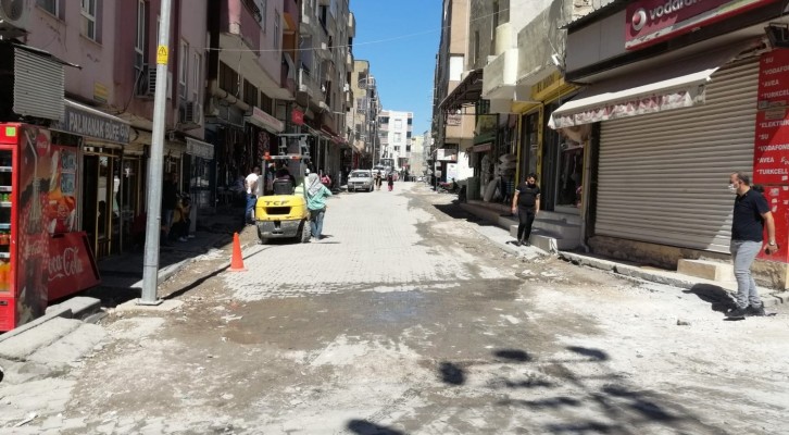 Viranşehir'deki yollar onarılıyor