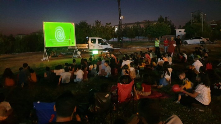Çocuklar bayramda doyasıya eğlendi