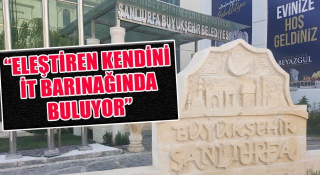 Şanlıurfa Büyükşehir Belediyesi ile ilgili bomba iddia