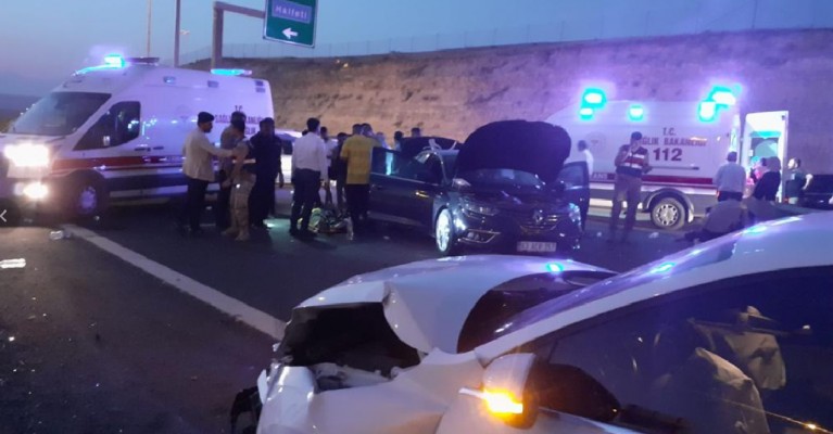 Şanlıurfa'da kaza! 13 yaralı