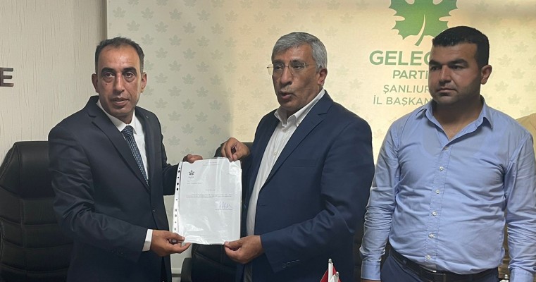 Gelecek Partisi'nin Eyyübiye ilçe başkanı belli oldu