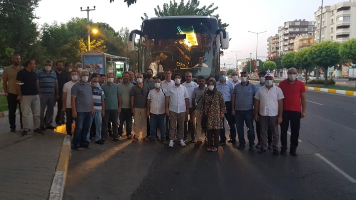 Memur Sen Şanlıurfa Şubesi, miting için Ankara’ya gidiyor
