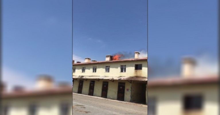 Şanlıurfa Hipodromu'nda yangın çıktı