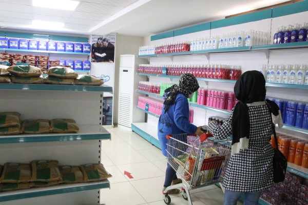 Sosyal marketten 735 aile faydalandı