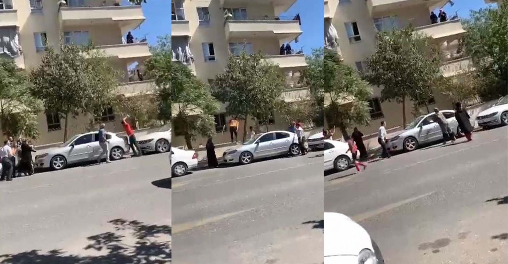Urfa'da sokak ortasında miras kavgası!