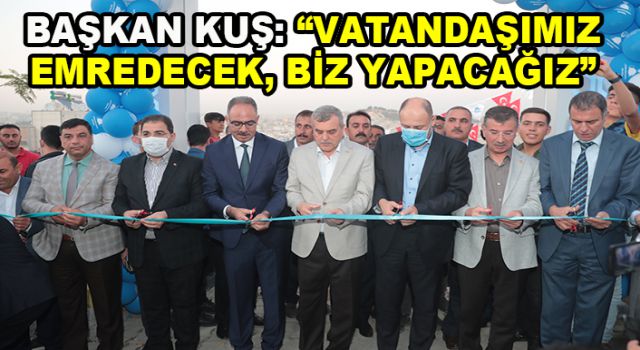 Eyyübiye'de toplu açılış töreni yapıldı