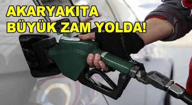 Araç sahipleri dikkat! Benzin ve motorine büyük zam