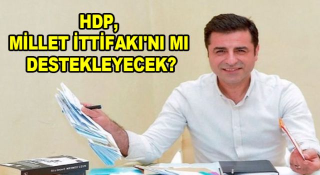 Demirtaş sinyali verdi! HDP kimi destekleyecek?