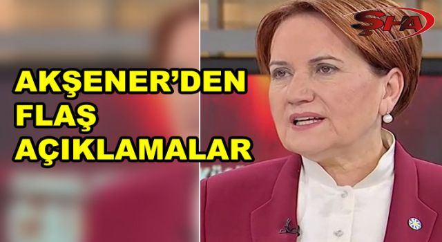 Meral Akşener iddialı konuştu!