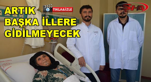 Urfa sağlığında sevindiren gelişme! Artık başka illere gidilmeyecek