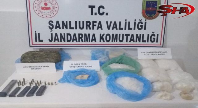 Urfa'da jandarmadan uyuşturucu operasyonu