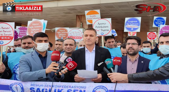 Urfa'daki sağlık çalışanları Bakan Koca'ya seslendi!