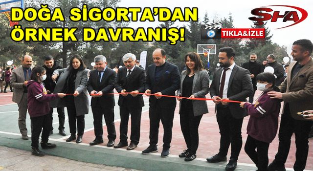 Doğa Sigorta, öğrencilerin yüzünü güldürdü