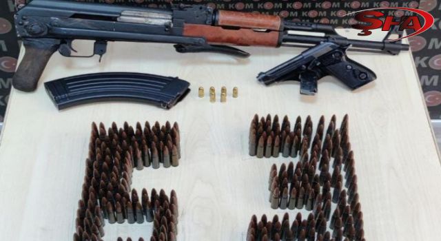 Viranşehir'de kaçak silah operasyonu