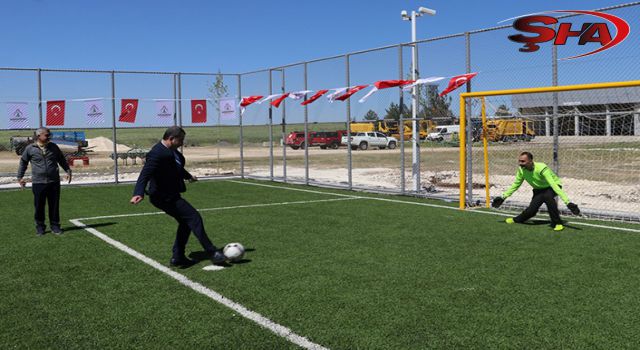 Karaköprü’ye bir spor tesisi daha kazandırıldı