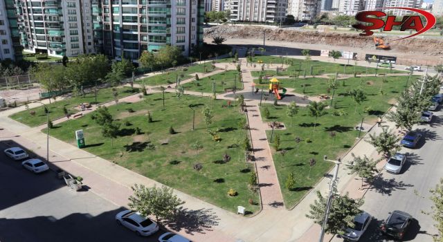 Karaköprü’de 10 ayda 11 yeni park kazandırıldı