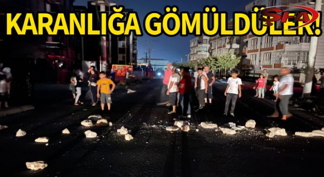 Sırrın Mahallesi'nde elektrik protestosu