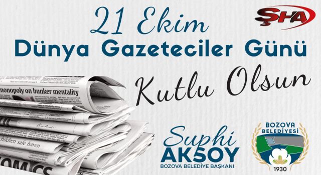 Başkan Aksoy’dan gazeteciler günü mesajı 