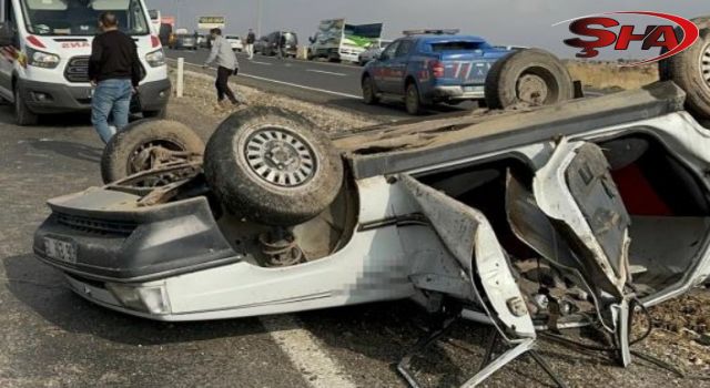 Siverek'te feci kaza: Ölü ve yaralılar var