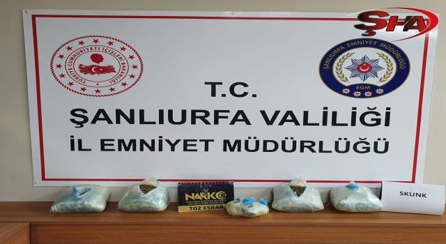 Urfa’da yolcu otobüsünde ele geçirildi!