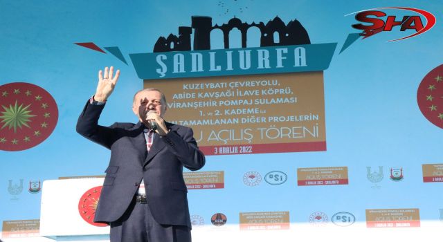 Erdoğan, Büyükşehir Belediyesi'ni övdü